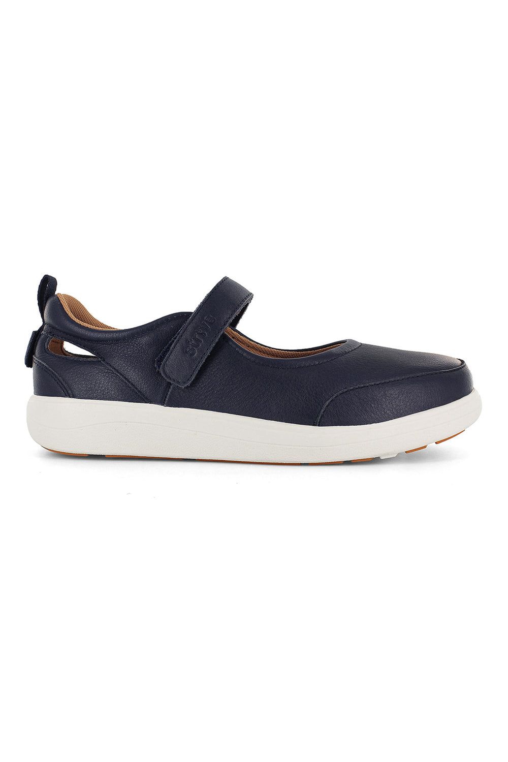 Strive Skip Shoe Denim Blue Leather 25046D - Shirley Allum Boutique