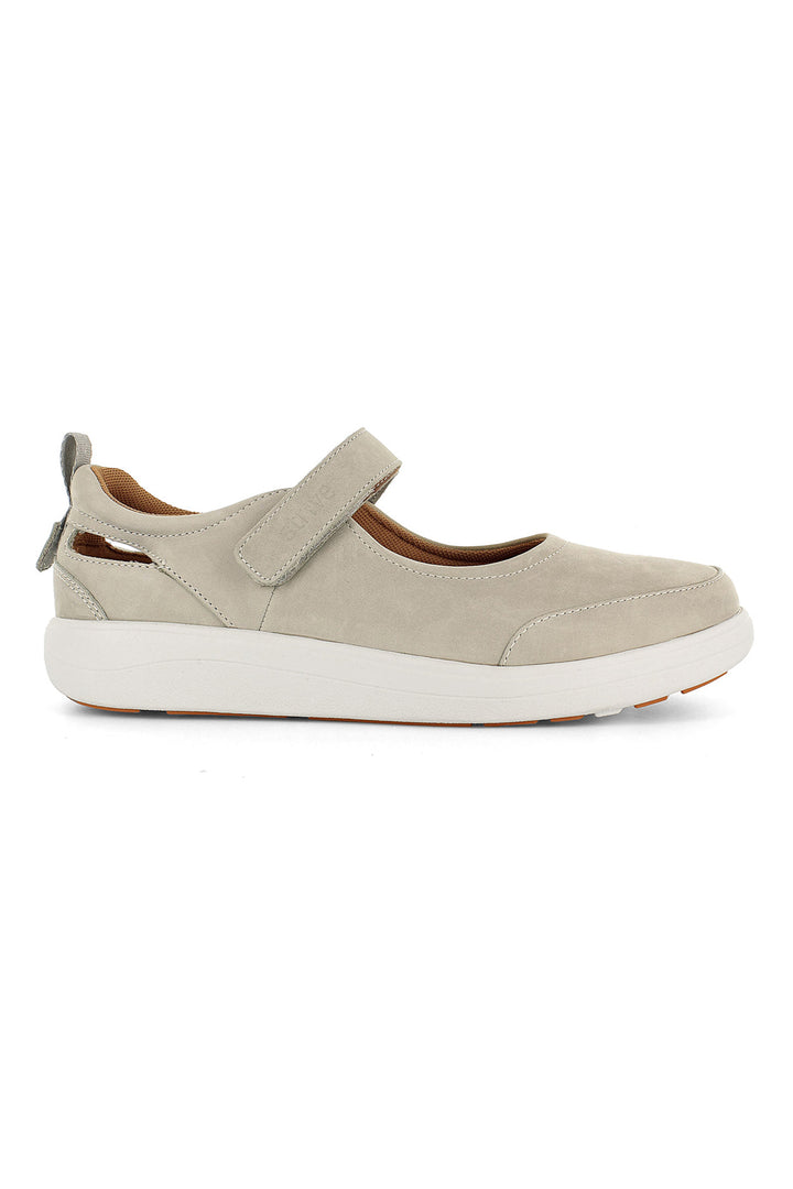 Strive Skip Shoe Latte Suede Leather 25064LA - Shirley Allum Boutique