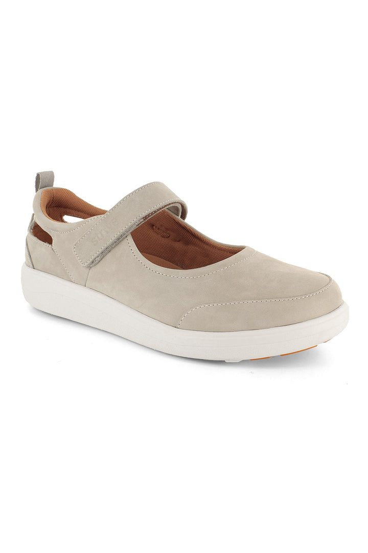 Strive Skip Shoe Latte Suede Leather 25064LA - Shirley Allum Boutique