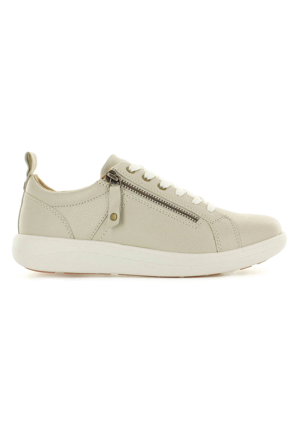 Strive Talia Trainer Latte Leather 25031LA - Shirley Allum Boutique