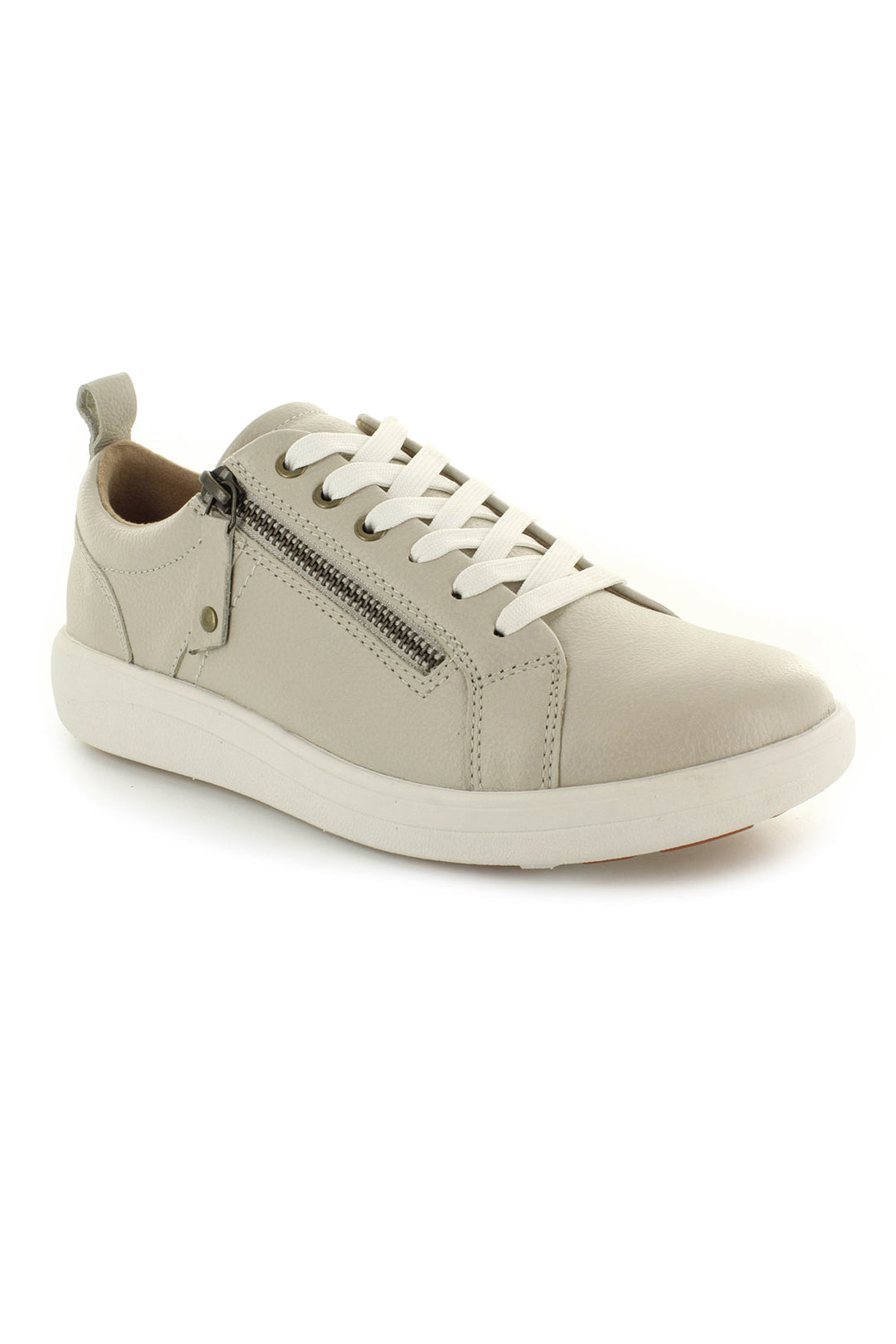 Strive Talia Trainer Latte Leather 25031LA - Shirley Allum Boutique