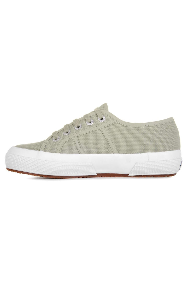 Superga 2750 Cotu Classic S000010 Green Sage WB1 Canvas Trainer - Shirley Allum Boutique
