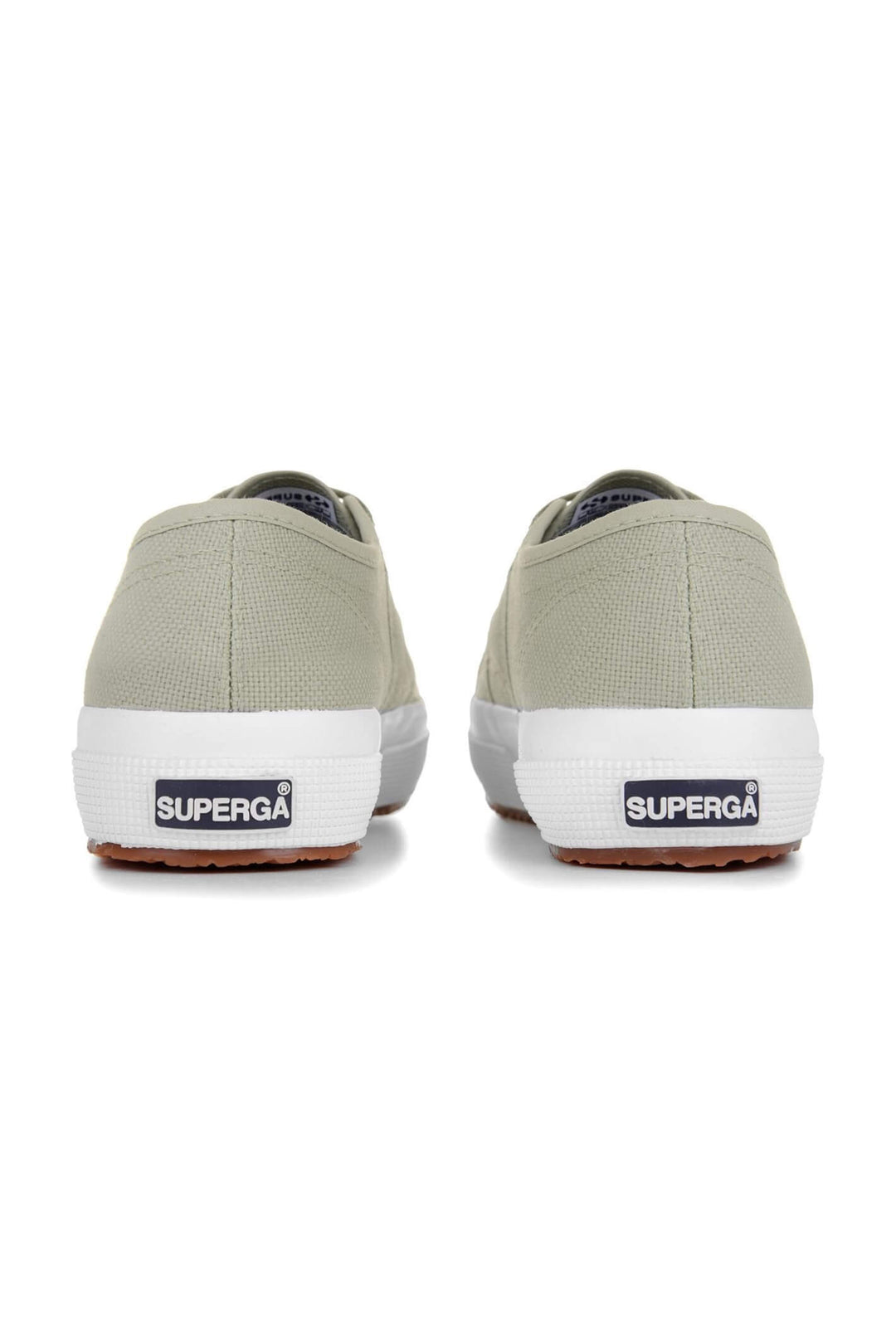 Superga 2750 Cotu Classic S000010 Green Sage WB1 Canvas Trainer - Shirley Allum Boutique