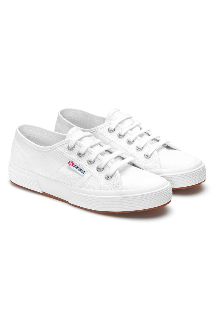 Superga 2750 Cotu Classic S000010 White 901 Canvas Trainer - Shirley Allum Boutique