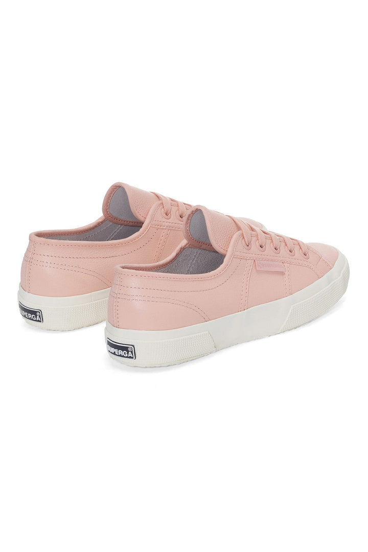 Superga 2750 Leather S009VH0 Pink AFM Trainer - Shirley Allum Boutique