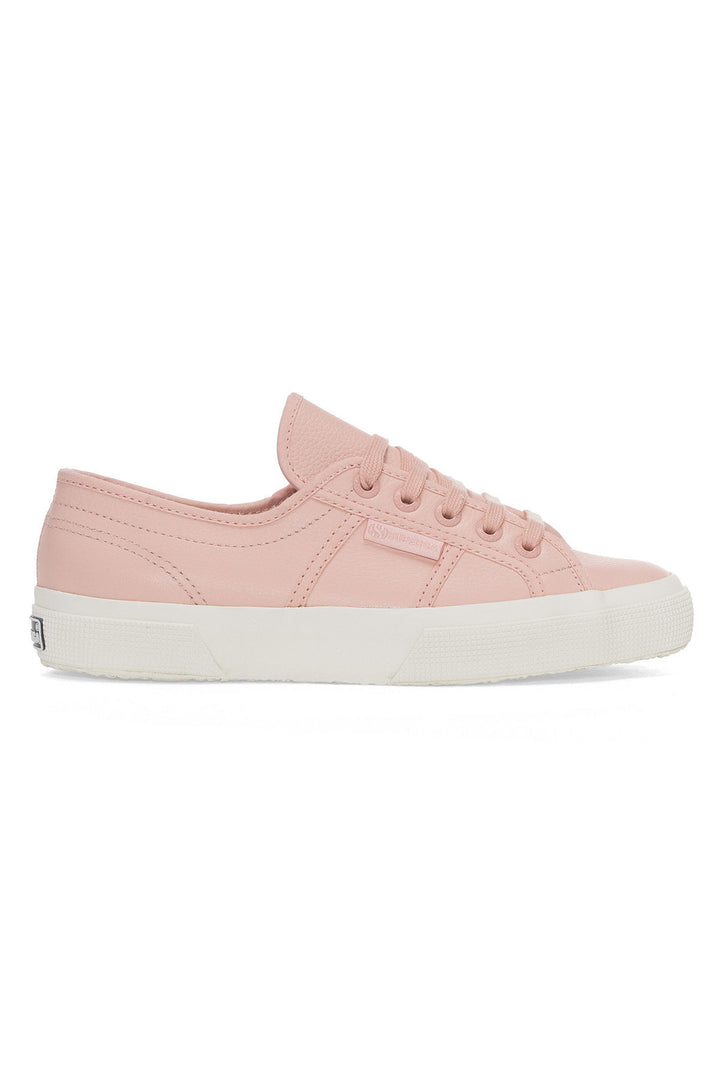 Superga 2750 Leather S009VH0 Pink AFM Trainer - Shirley Allum Boutique
