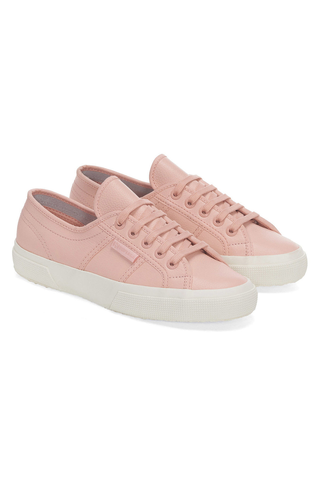 Superga 2750 Leather S009VH0 Pink AFM Trainer - Shirley Allum Boutique