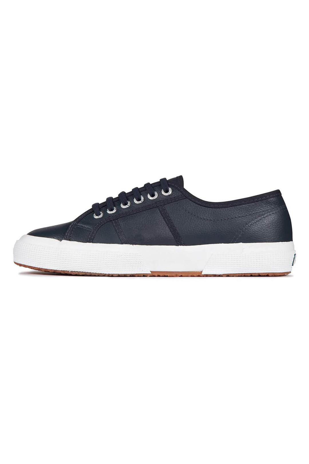 Superga 2750 S009VH0 070 Navy Leather Trainer