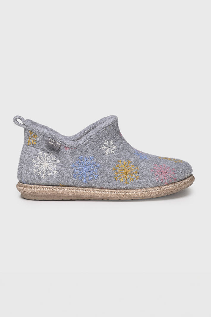 Toni Pons Duna-CP Slipper Grey - Shirley Allum Boutique