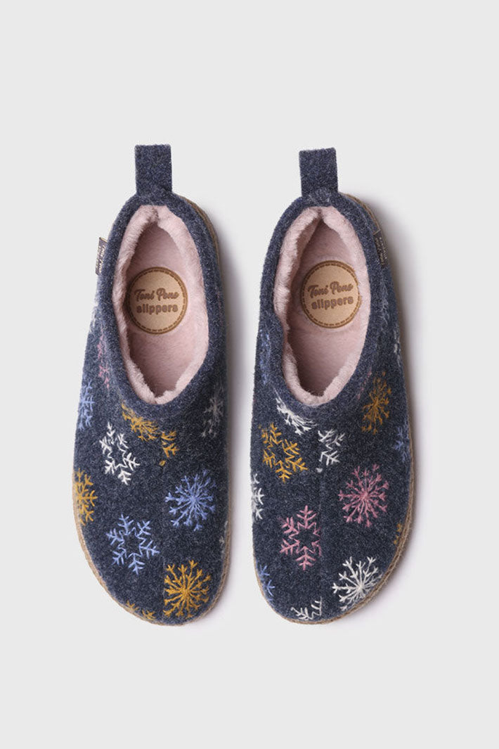 Toni Pons Duna-CP Slipper Navy - Shirley Allum Boutique