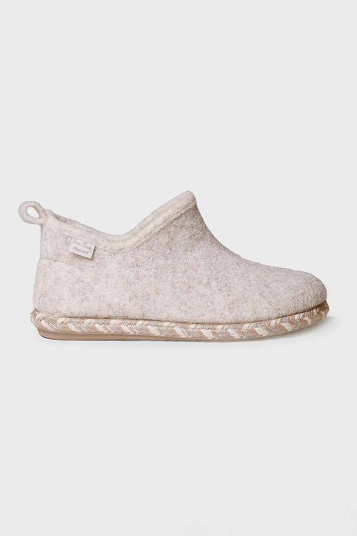 Toni Pons Duna-FP Slipper Ecru - Shirley Allum Boutique