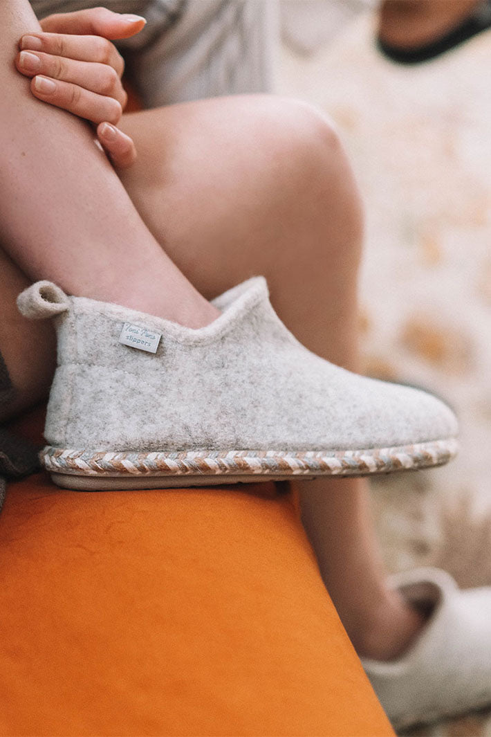 Toni Pons Duna-FP Slipper Ecru - Shirley Allum Boutique