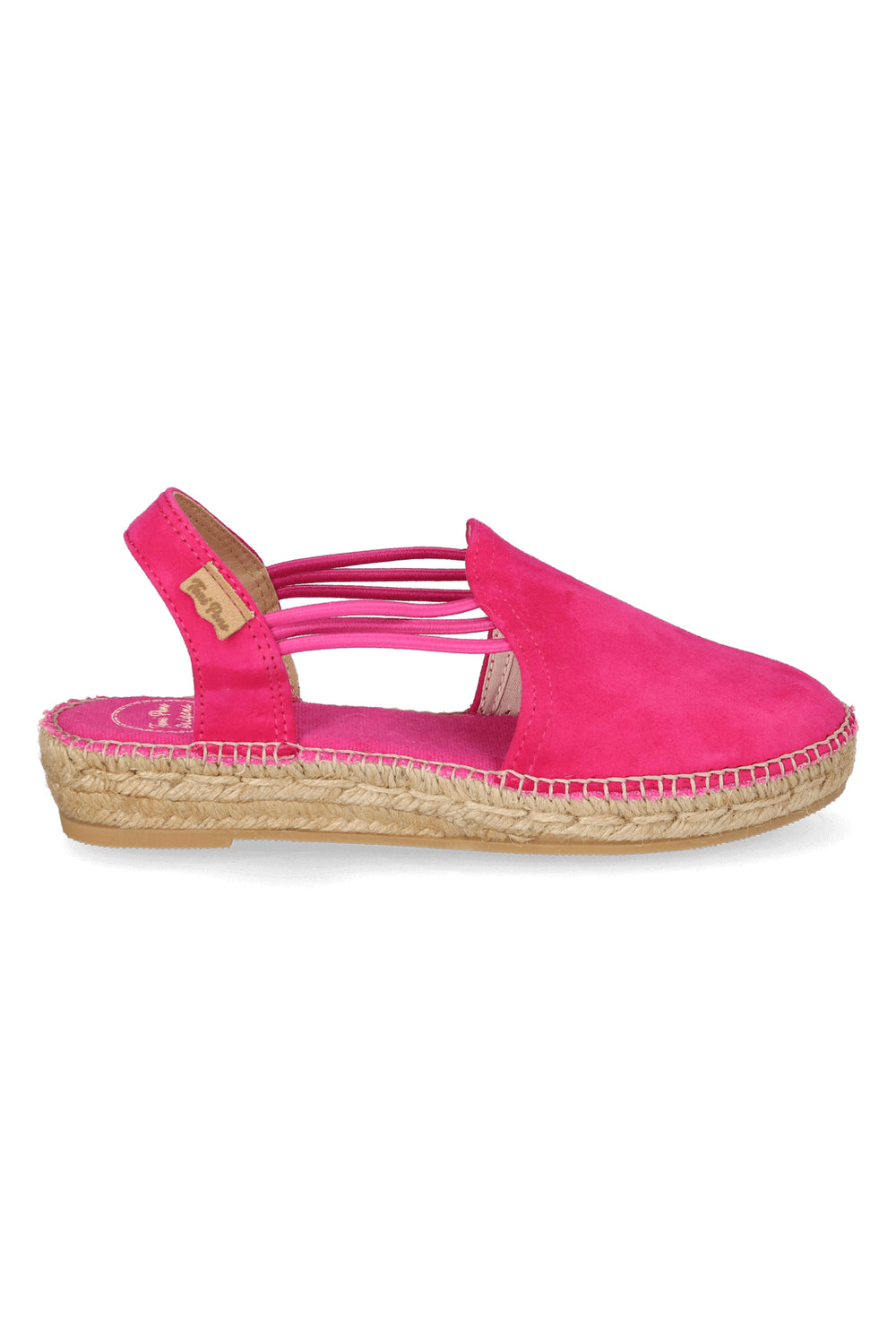 Toni Pons Nuria Espadrille Sandal Fuchsia Pink Suede - Shirley Allum Boutique