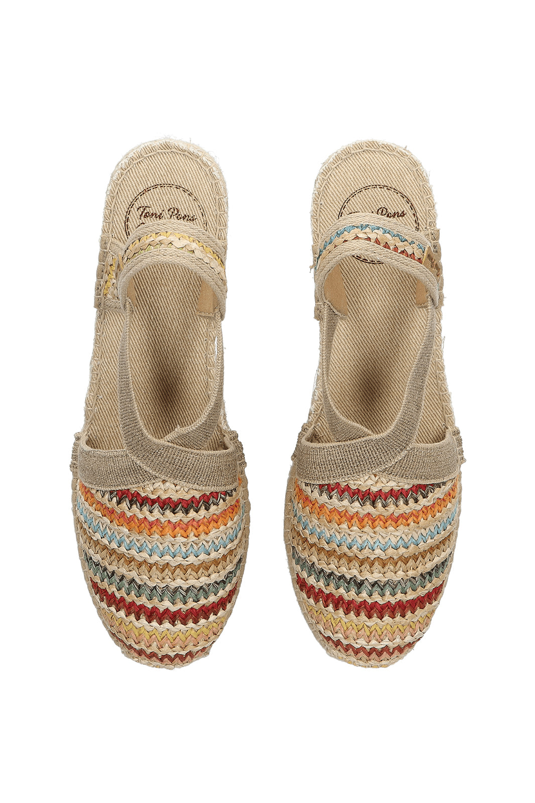 Toni Pons Terra-MA Multicolour Espadrille Sandal - Shirley Allum Boutique