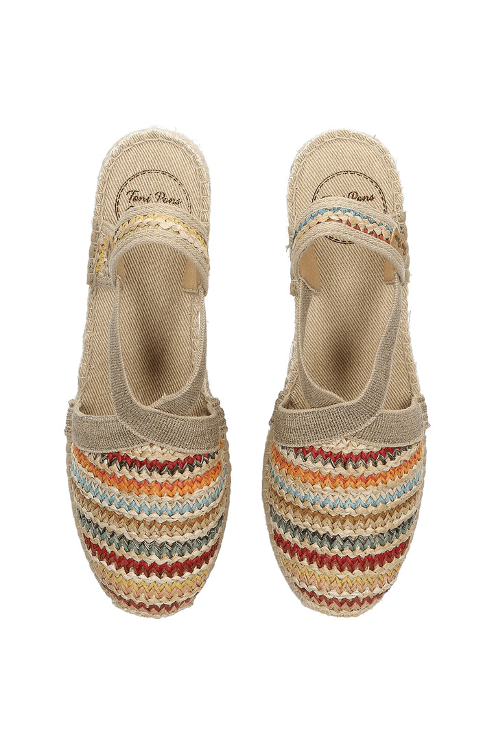 Toni Pons Terra-MA Multicolour Espadrille Sandal - Shirley Allum Boutique