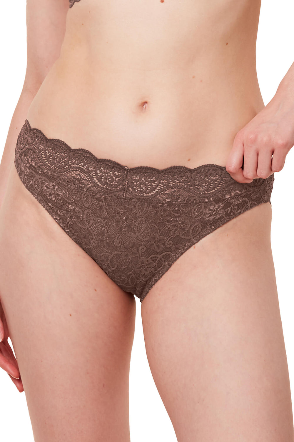 Triumph 10158148 1987 Cocoa Sugar Brown Amourette 300 Magic Wire Briefs - Shirley Allum Boutique