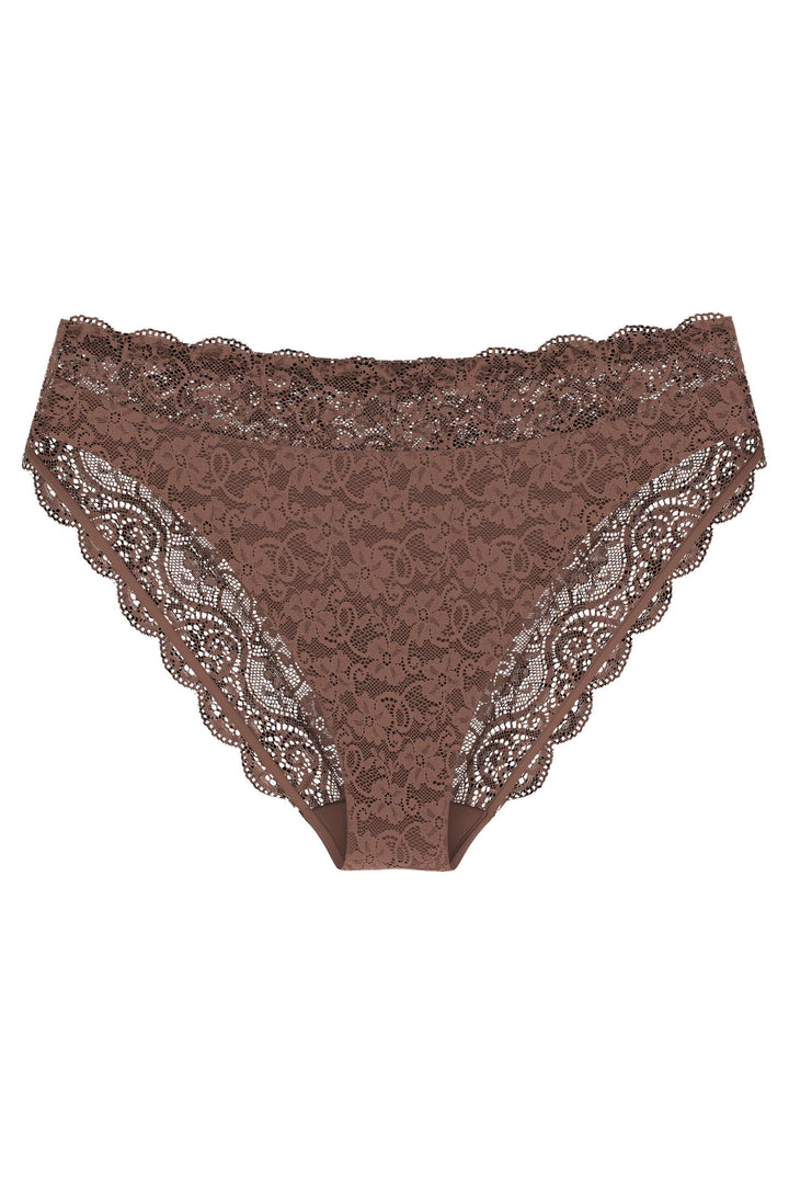 Triumph 10158148 1987 Cocoa Sugar Brown Amourette 300 Magic Wire Briefs - Shirley Allum Boutique