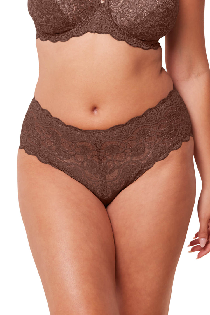 Triumph 10166772 1987 Cocoa Sugar Brown Amourette 300 X Maxi Brief - Shirley Allum Boutique