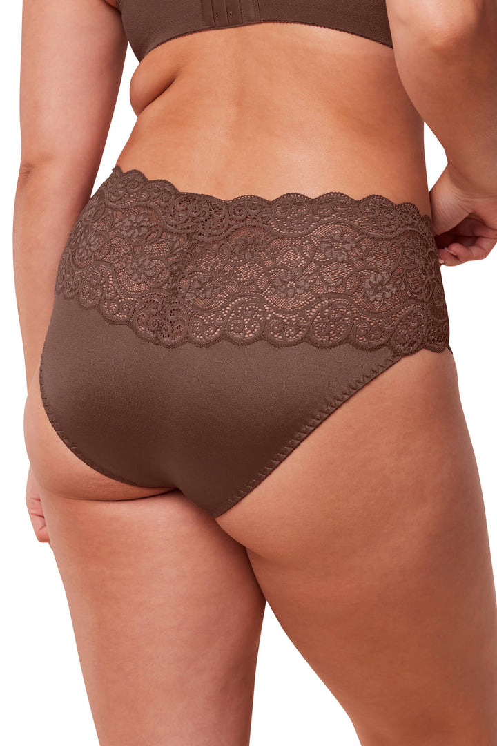 Triumph 10166772 1987 Cocoa Sugar Brown Amourette 300 X Maxi Brief - Shirley Allum Boutique