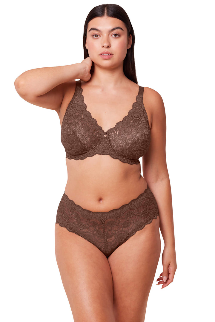Triumph 10166772 1987 Cocoa Sugar Brown Amourette 300 X Maxi Brief - Shirley Allum Boutique