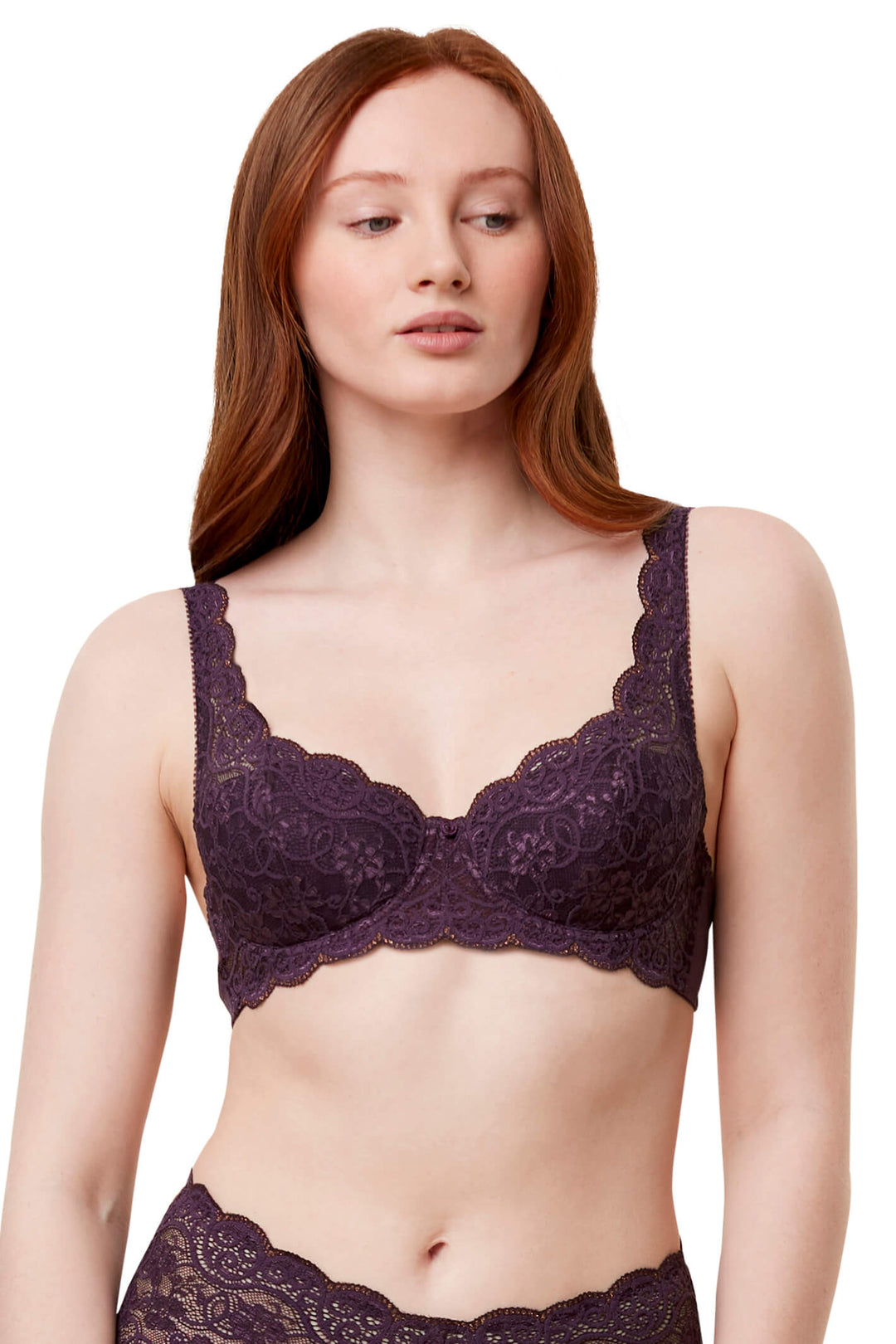 Triumph 10166798 6917 Amourette 300 WHP Blackcurrant Juice Bra - Shirley Allum Boutique