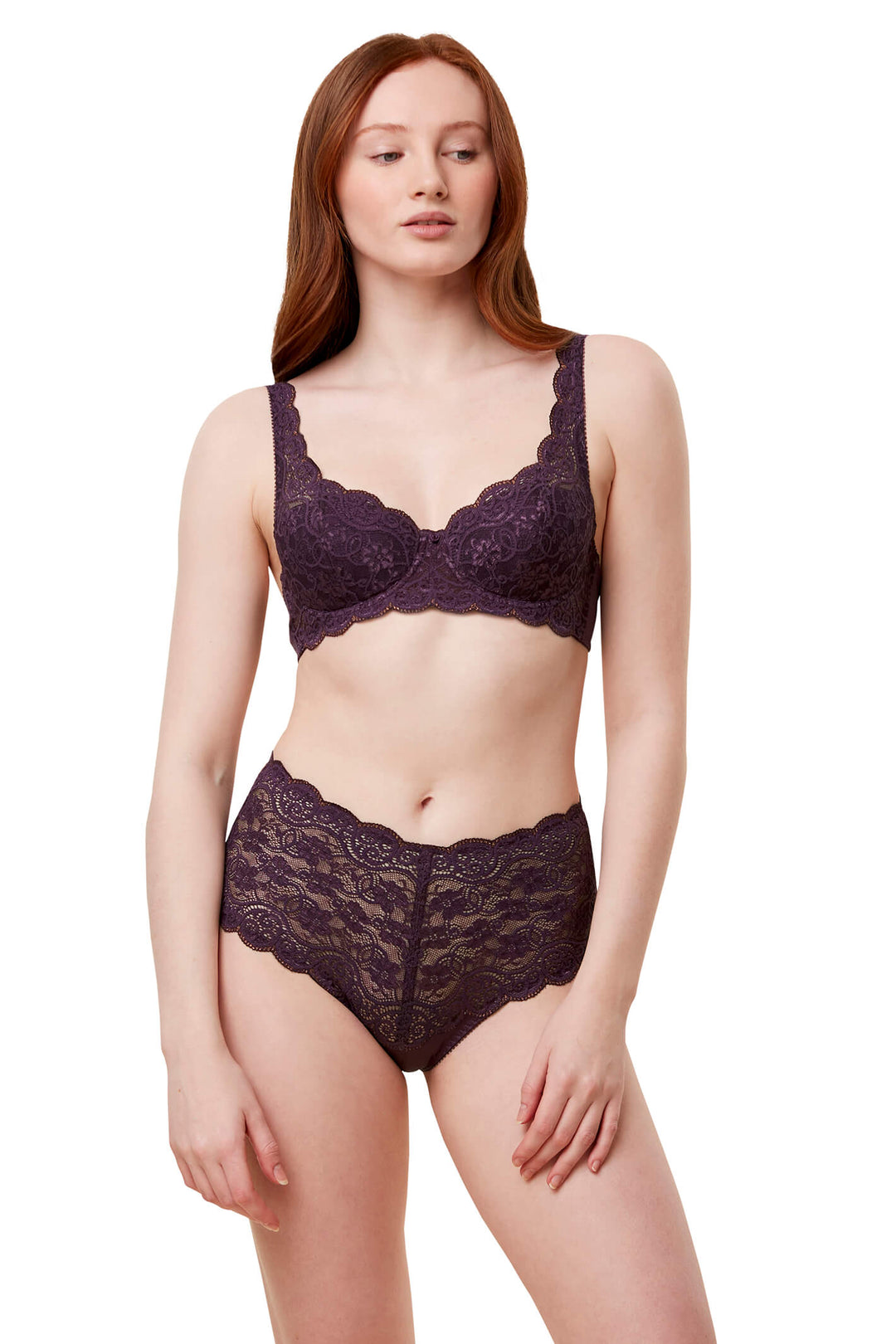 Triumph 10166798 6917 Amourette 300 WHP Blackcurrant Juice Bra - Shirley Allum Boutique