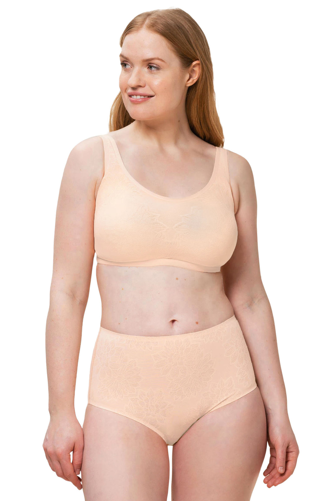 Triumph 10202477 3422 Soft Blush Fit Smart Maxi EX Brief - Shirley Allum Boutique