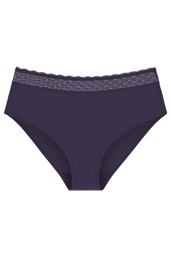 Triumph 10214399 6917 Feel of Modal Blackcurrant Juice Purple Midi Brief - Shirley Allum Boutique