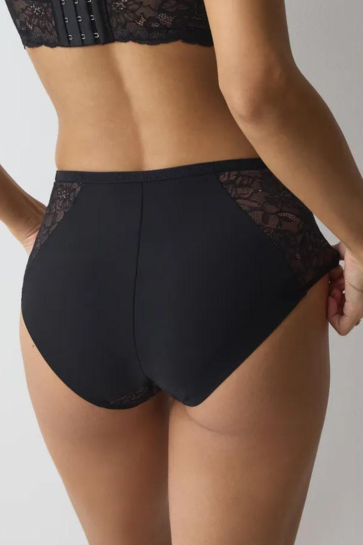 Triumph Amourette Charm Maxi01 Black Briefs 10198780