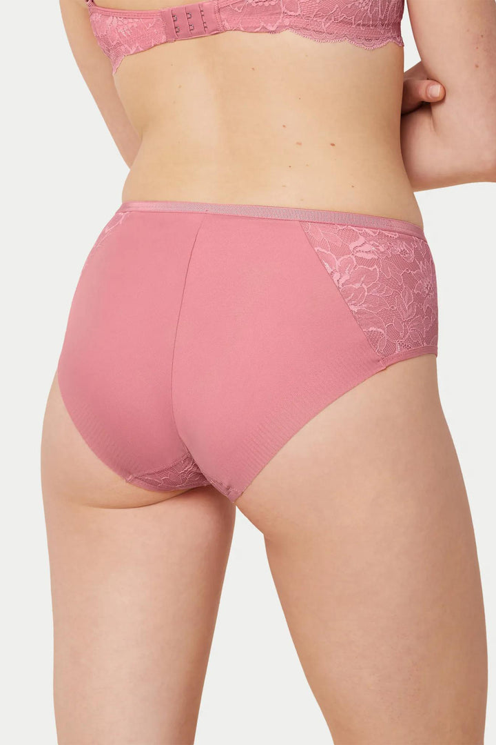 Triumph Amourette Charm Maxi02 pink briefs at Shirley Allum