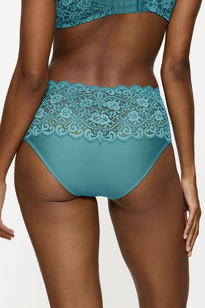 Triumph Amourette Maxi Brief Quiet Turquoise 10210675 1597 - Shirley Allum Boutique