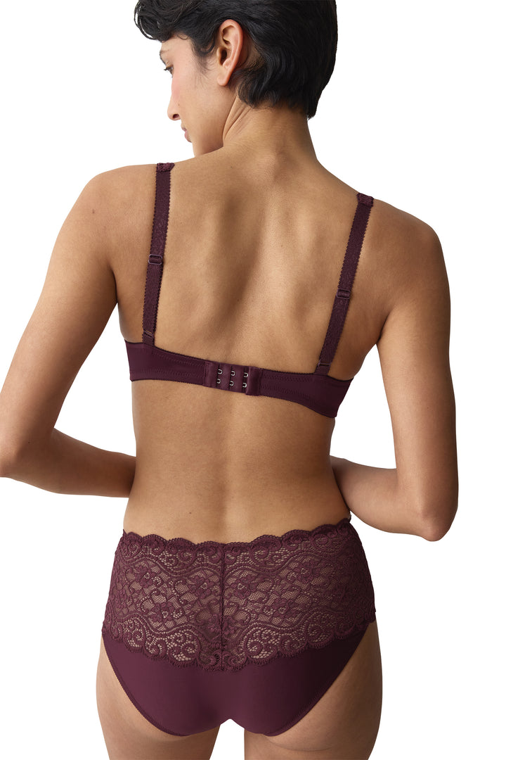 Triumph Amourette WHP Claret Red Bra, back view