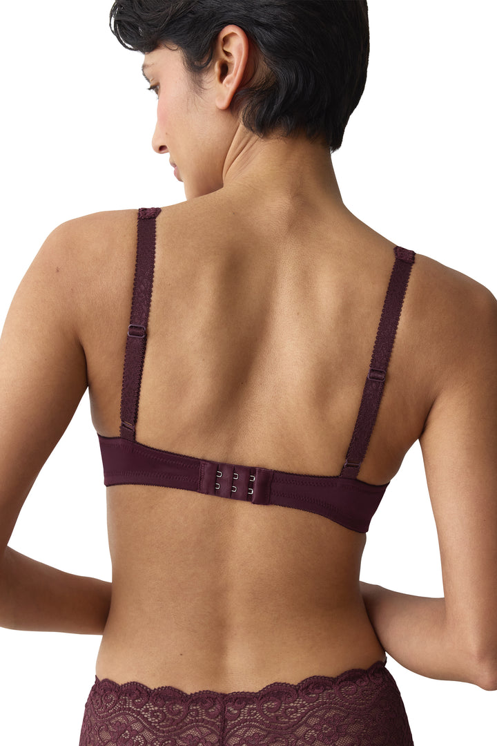 Triumph Amourette WHP Claret Red Bra, back close view