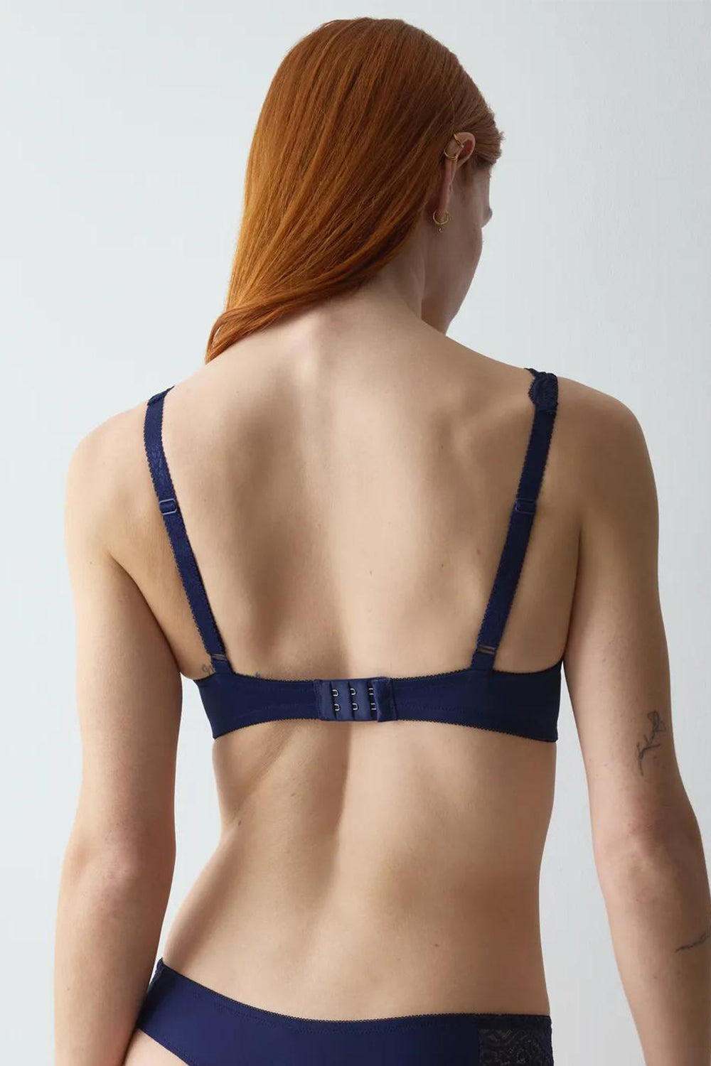 Triumph Amourette WHP navy wired bra at Shirley Allum