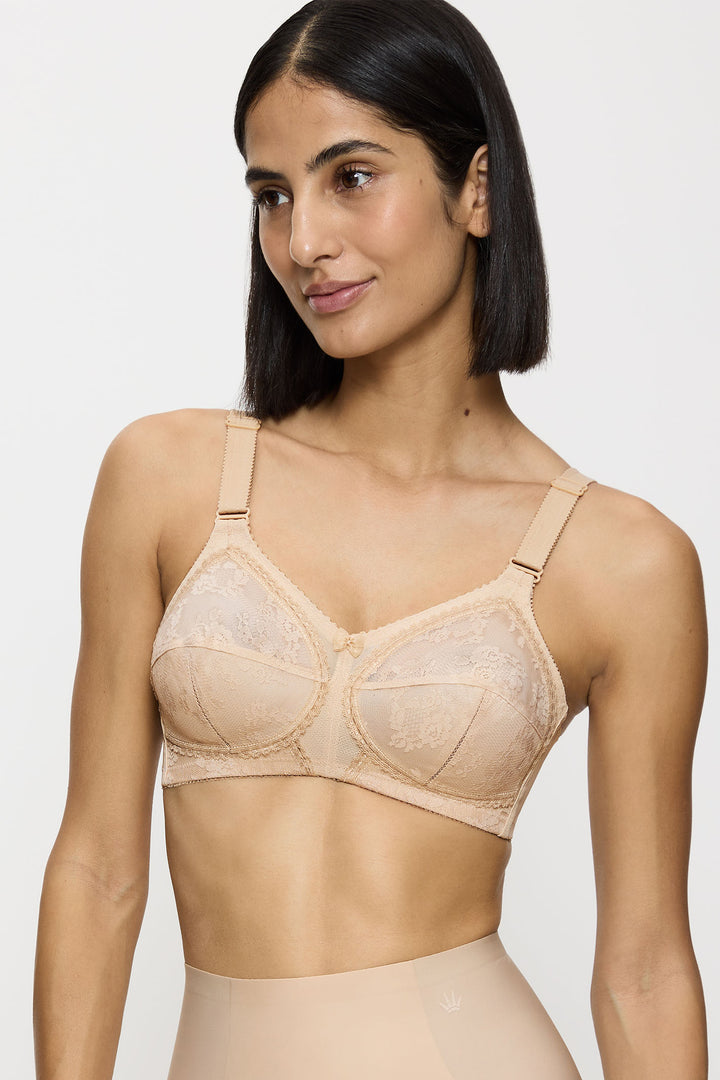 Triumph Bra Doreen Non-wired Skin 10166213 0026 - Shirley Allum Boutique