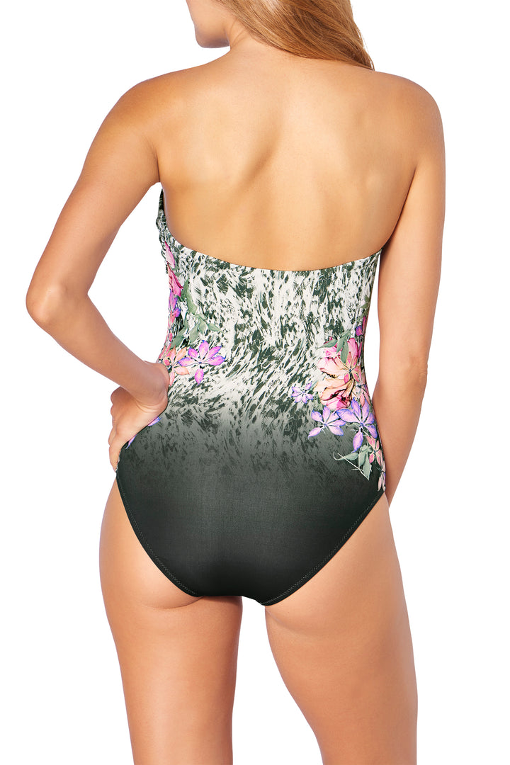 Triumph Venus Cascades green one-piece swimsuit at Shirley Allum