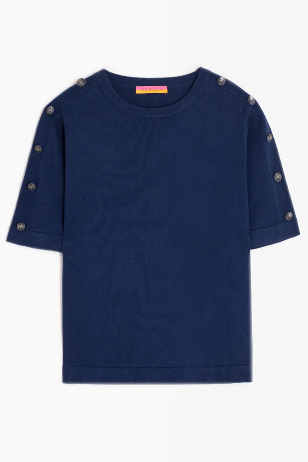 Vilagallo 30240 Navy Tina Jumper - Shirley Allum Boutique