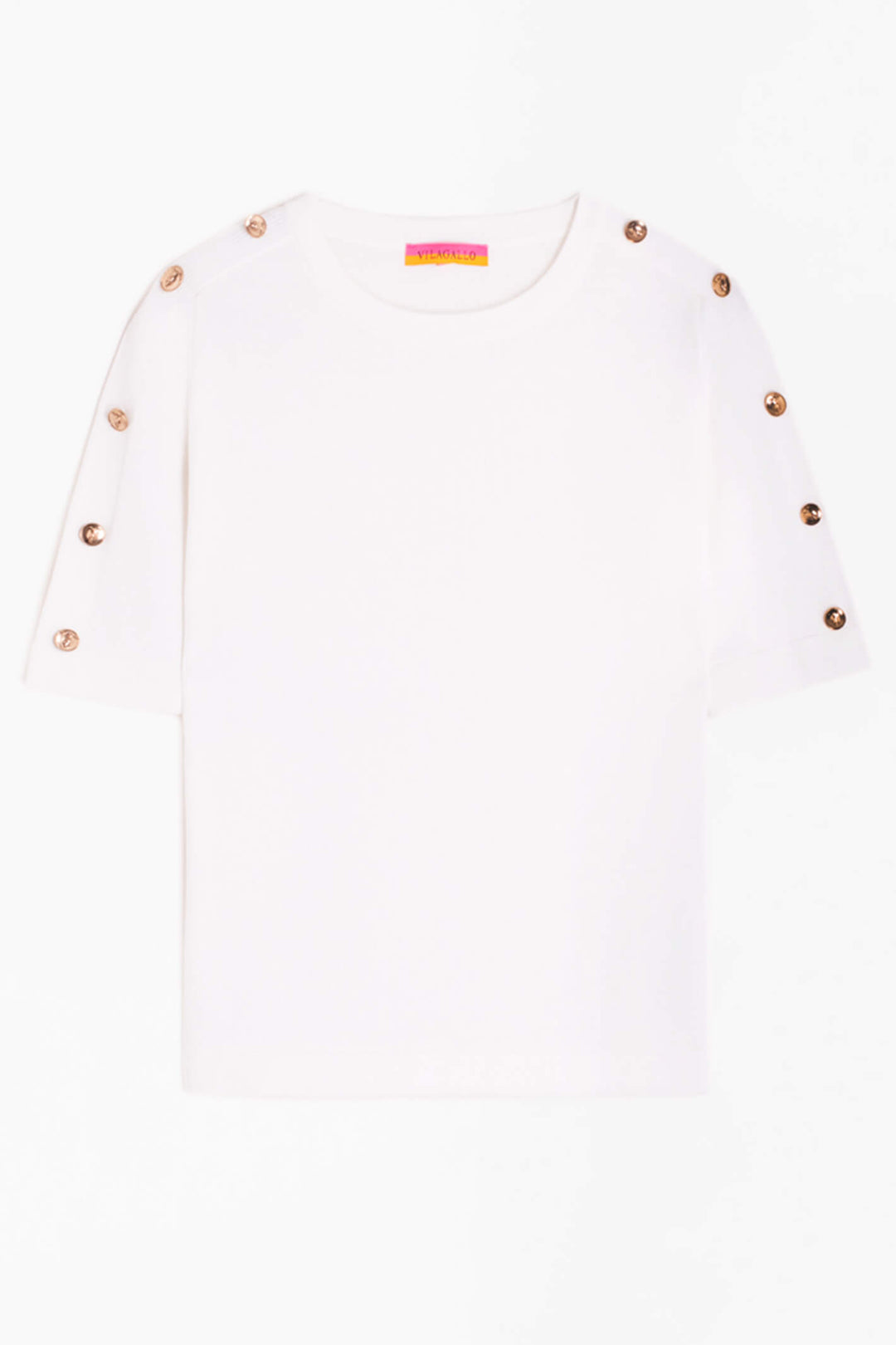 Vilagallo 30241 White Tina Cream Jumper - Shirley Allum Boutique