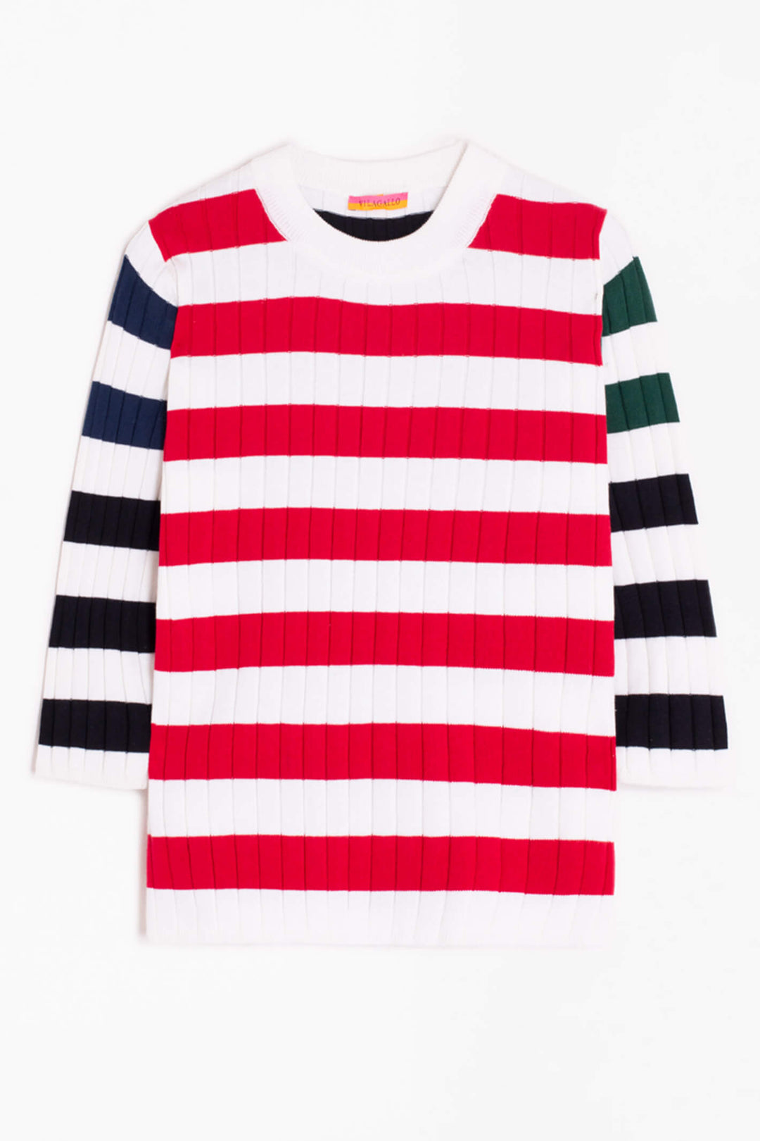 Vilagallo 30258 Knmina Multicoloured Jumper - Shirley Allum Boutique