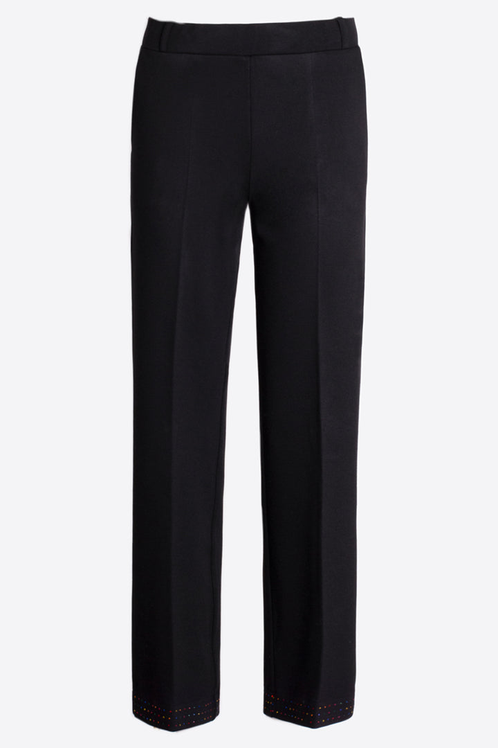 Black pants on a white background