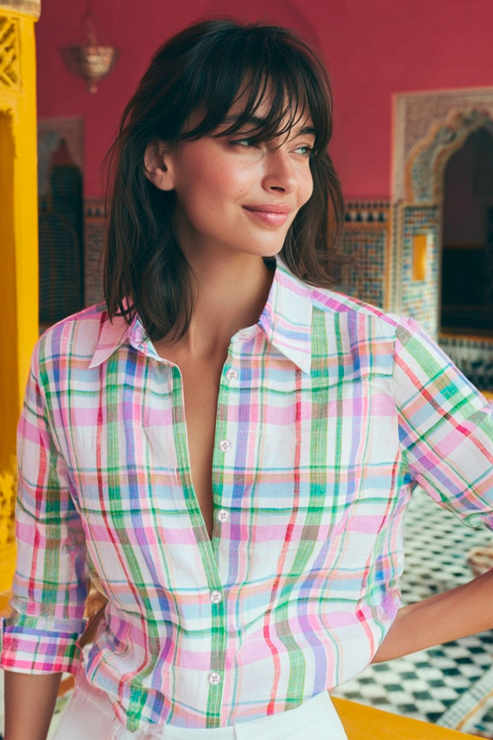 Vilagallo 33407 Multicoloured Check Shirt