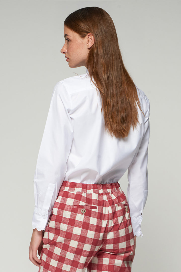 Vilagallo 33439 White Ric-Rac Shirt