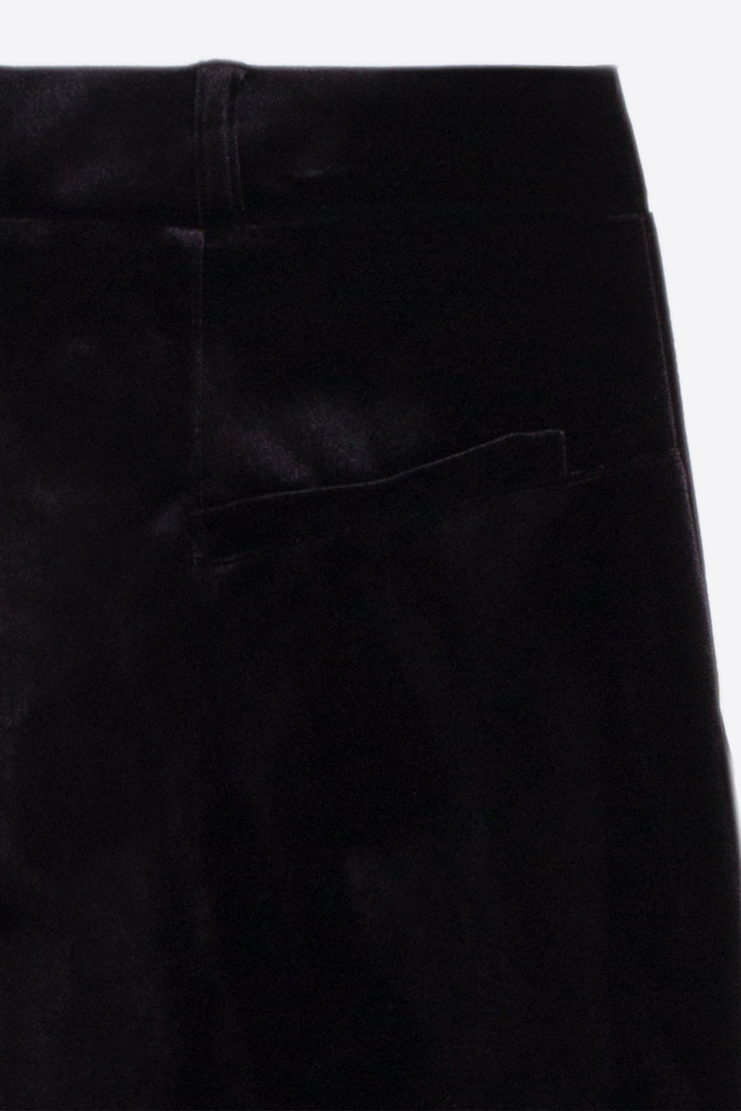 Vilagallo Black Velvet Trousers at Shirley Allum