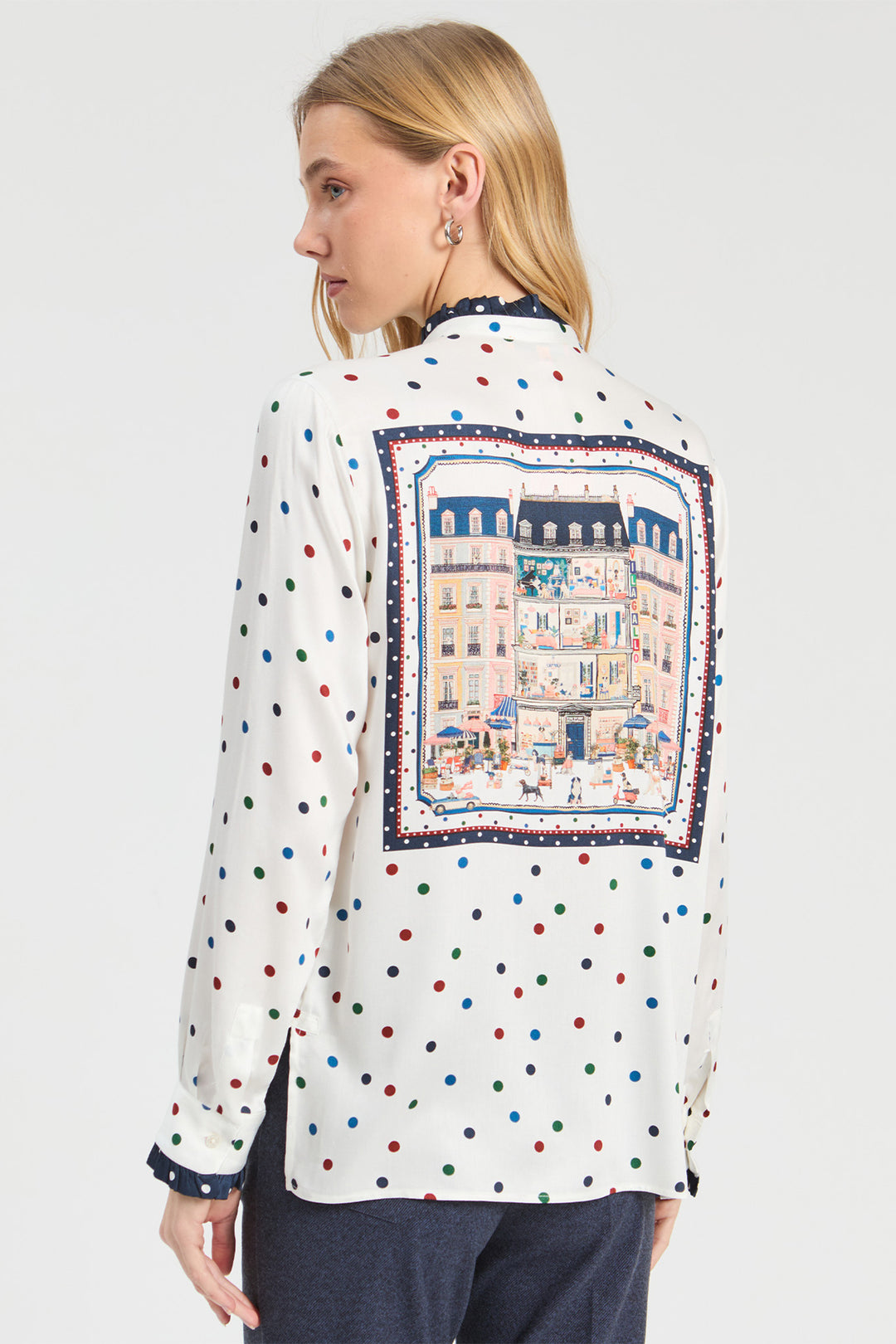 Vilagallo Hotel Vilagallo Blouse at Shirley Allum