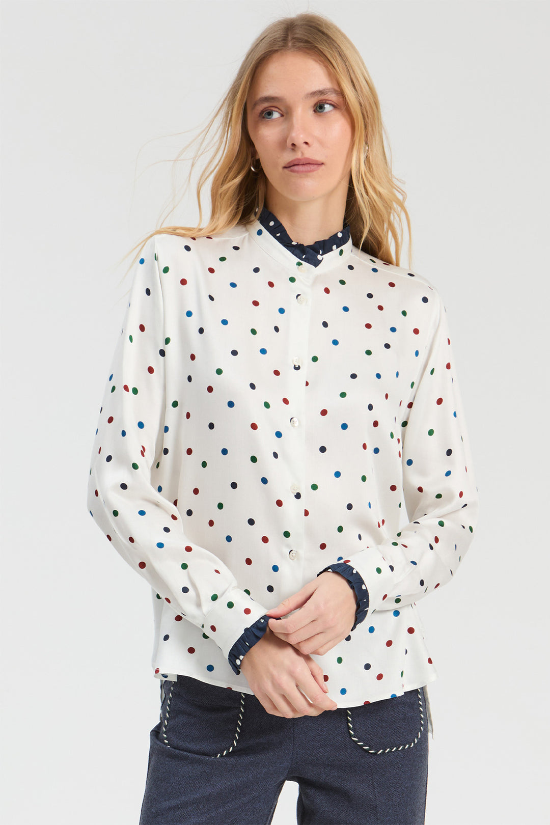 Vilagallo Hotel Vilagallo Blouse at Shirley Allum