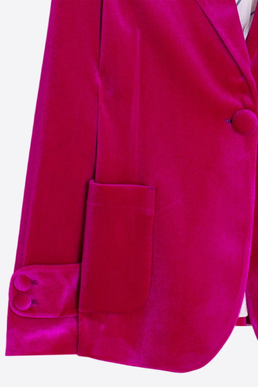 Vilagallo Rose Velvet Jacket at Shirley Allum
