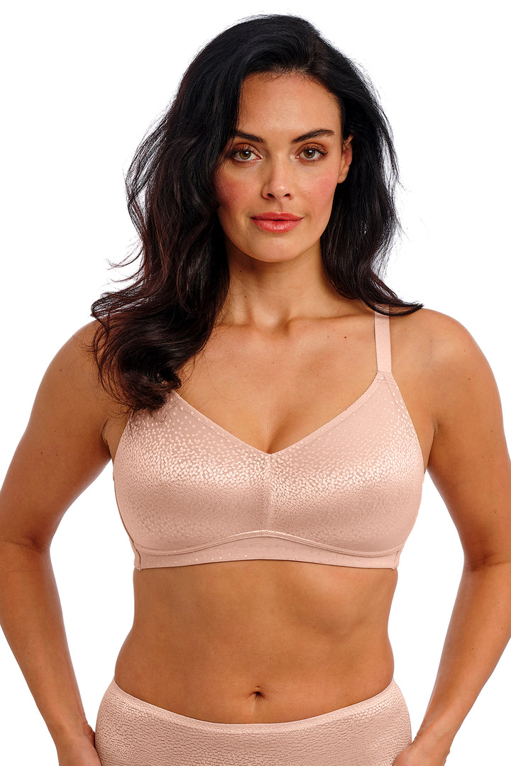 Wacoal Back Appeal Bra Rose Dust Wire Free WA852303 253 - Shirley Allum Boutique