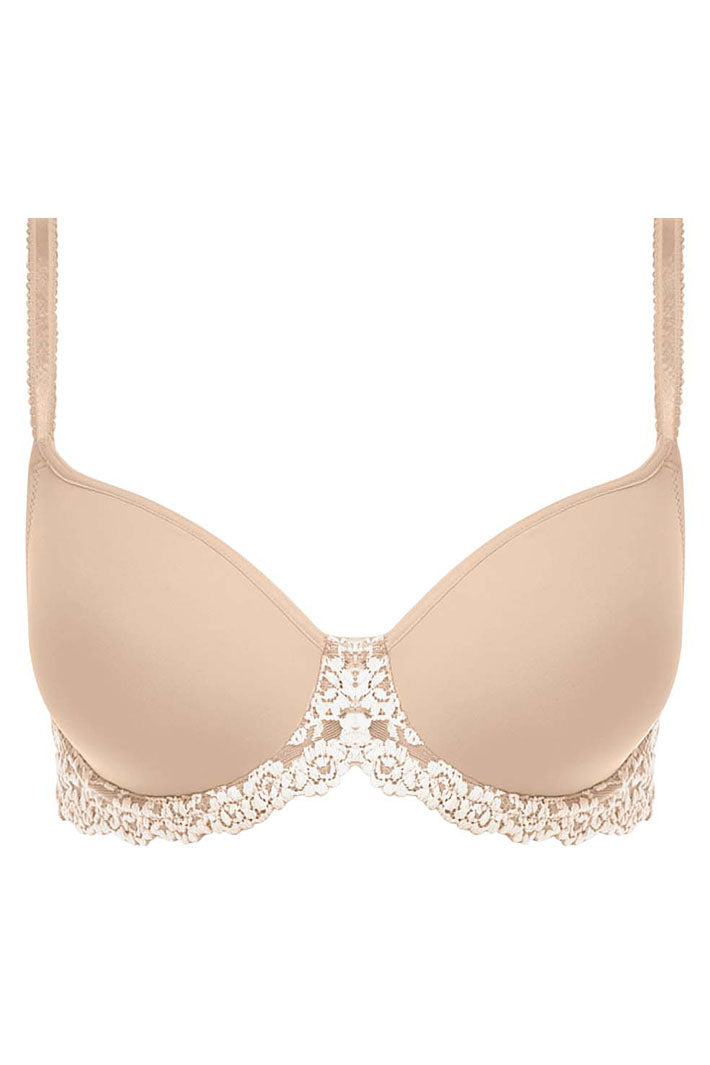 Wacoal Embrace Lace Contour Bra Naturally Nude/Ivory WA853191 271 - Shirley Allum Boutique