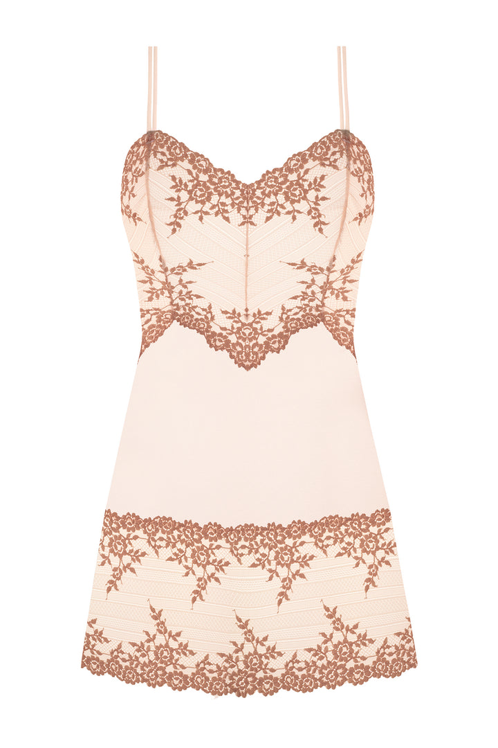 Wacoal Embrace Lace WA814191 688 Angel Wing Rose Dust Chemise
