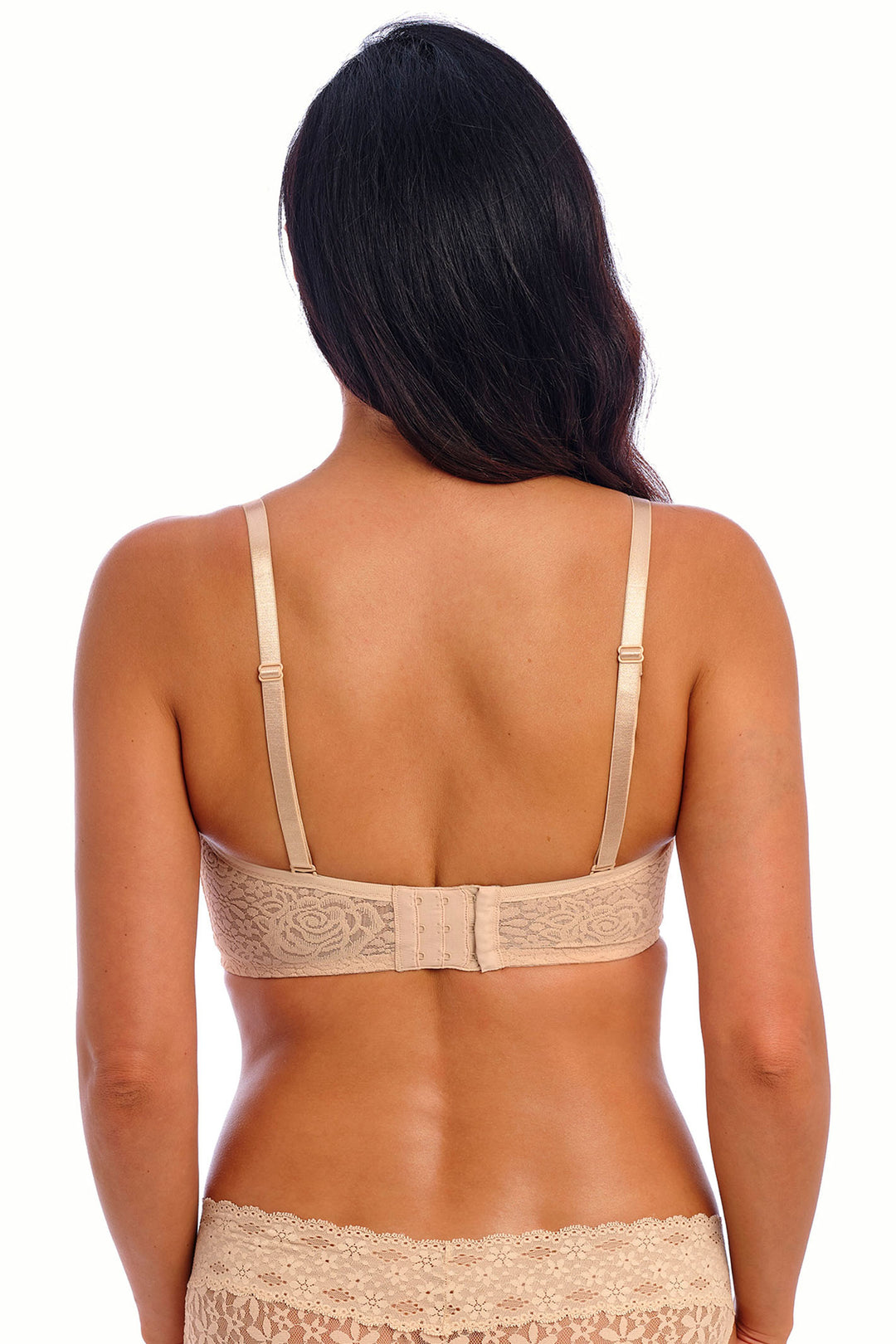 Wacoal WA854205 NUE Nude Halo Lace Strapless Bra - Shirley Allum Boutique